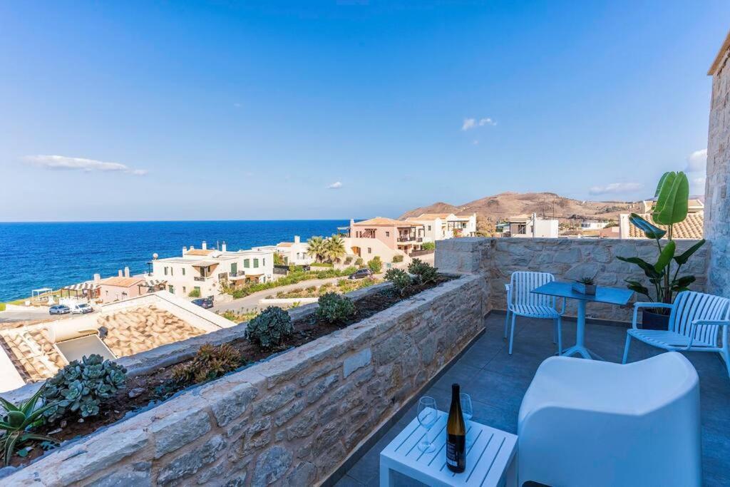 Zefyros Suite , Seafront Retreat ! Pánormos エクステリア 写真